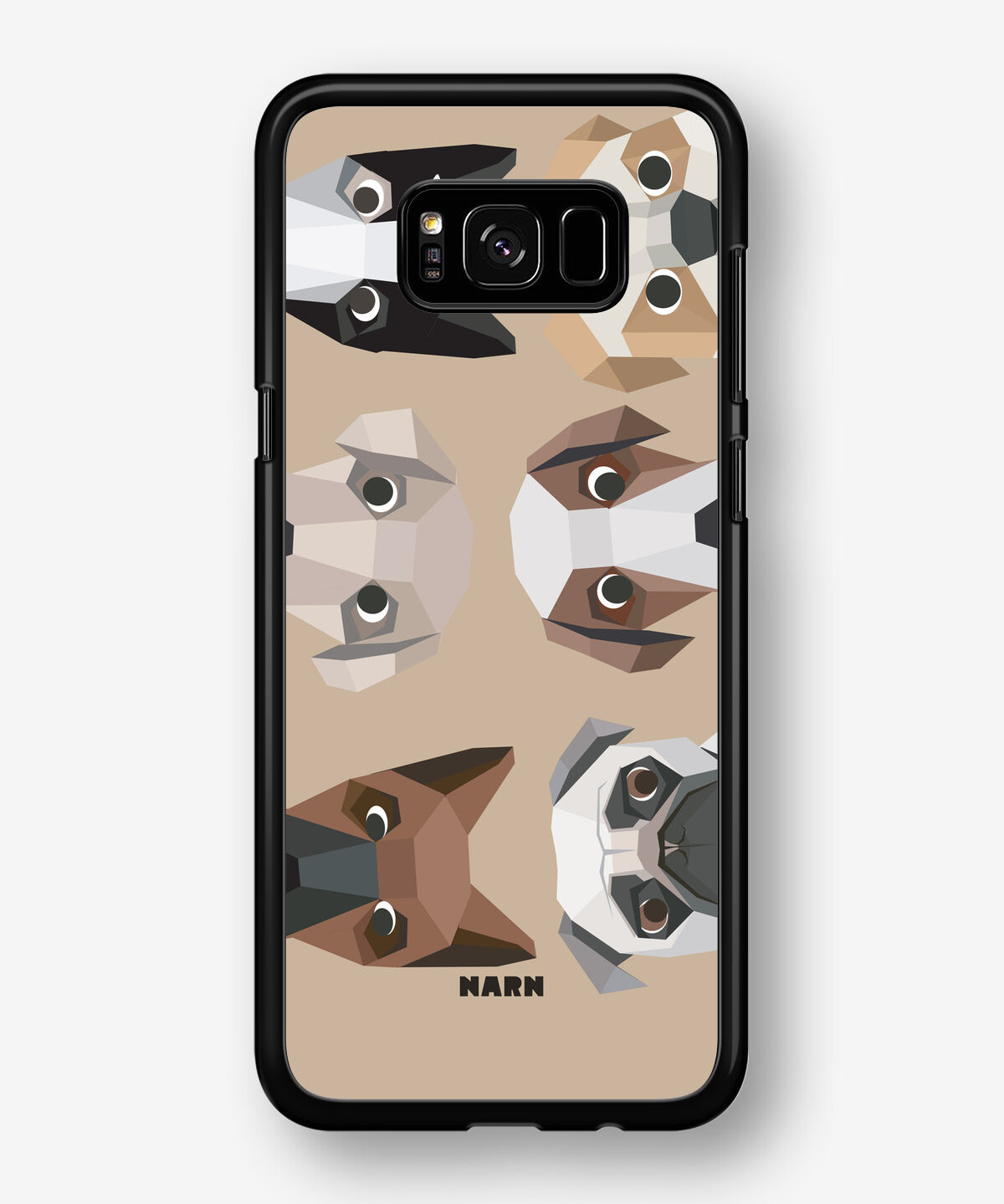 Samsung Galaxy S8 Plus Hard Case – Cute Dogs - View 1
