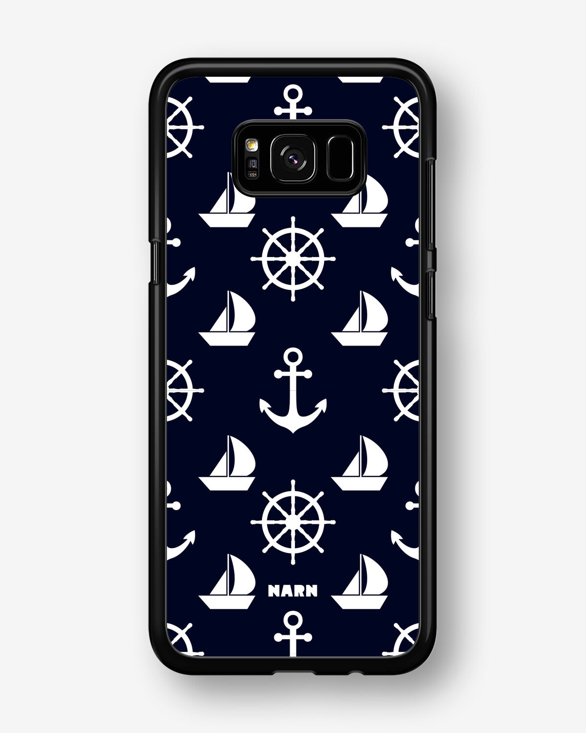 Samsung Galaxy S8 Plus Hard Case – Deep Blue Voyage - View 1