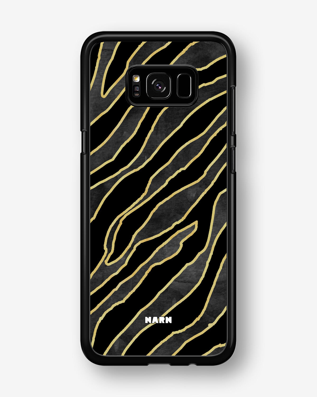 Samsung Galaxy S8 Plus Hard Case – Golden Zebra - View 1