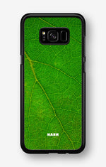Samsung Galaxy S8 Plus Hard Case – Green Leafy - View 1