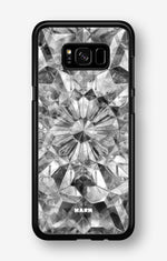 Samsung Galaxy S8 Plus Hard Case – Grey Crystals - View 1