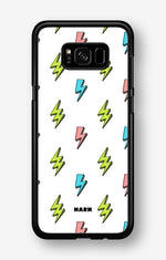 Samsung Galaxy S8 Plus Hard Case – Lightning Bolts - View 1