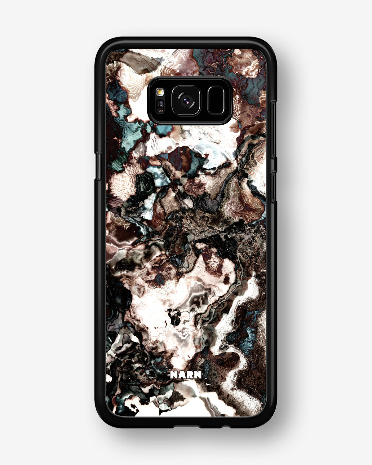 Samsung Galaxy S8 Plus Hard Case – Marble Brown - View 1