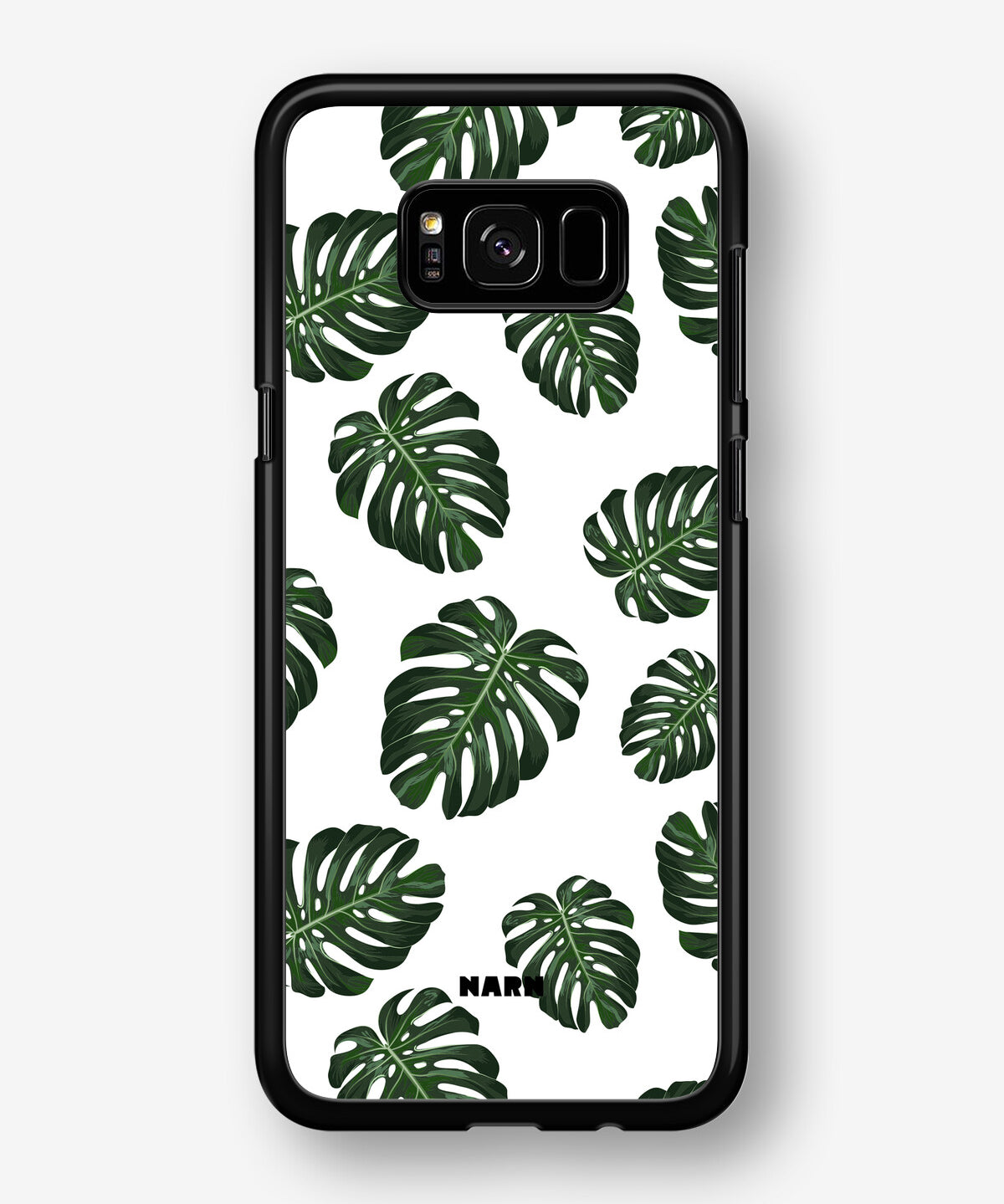 Samsung Galaxy S8 Plus Hard Case – Monstera Pattern - View 1