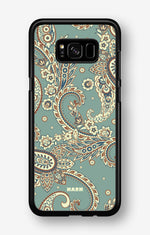 Samsung Galaxy S8 Plus Hard Case – Paisley Green - View 1