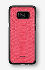 Samsung Galaxy S8 Plus Hard Case – Pink Snake - View 1
