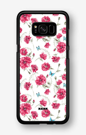 Samsung Galaxy S8 Plus Hard Case – Poppies in Bloom - View 1