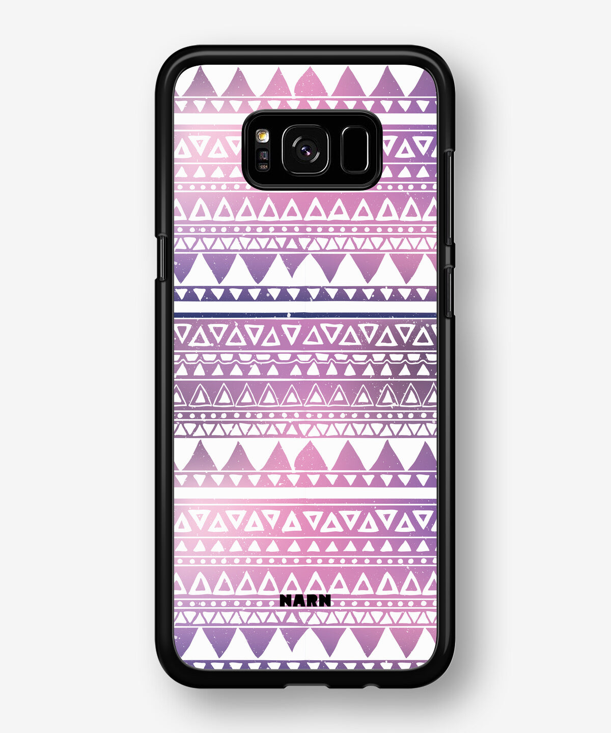 Samsung Galaxy S8 Plus Hard Case – Purple Aztec - View 1