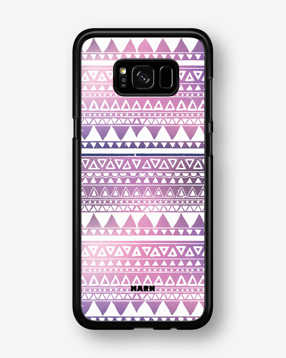 Samsung Galaxy S8 Plus Hard Case – Purple Aztec - View 1