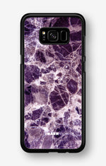 Samsung Galaxy S8 Plus Hard Case – Purple Marble - View 1