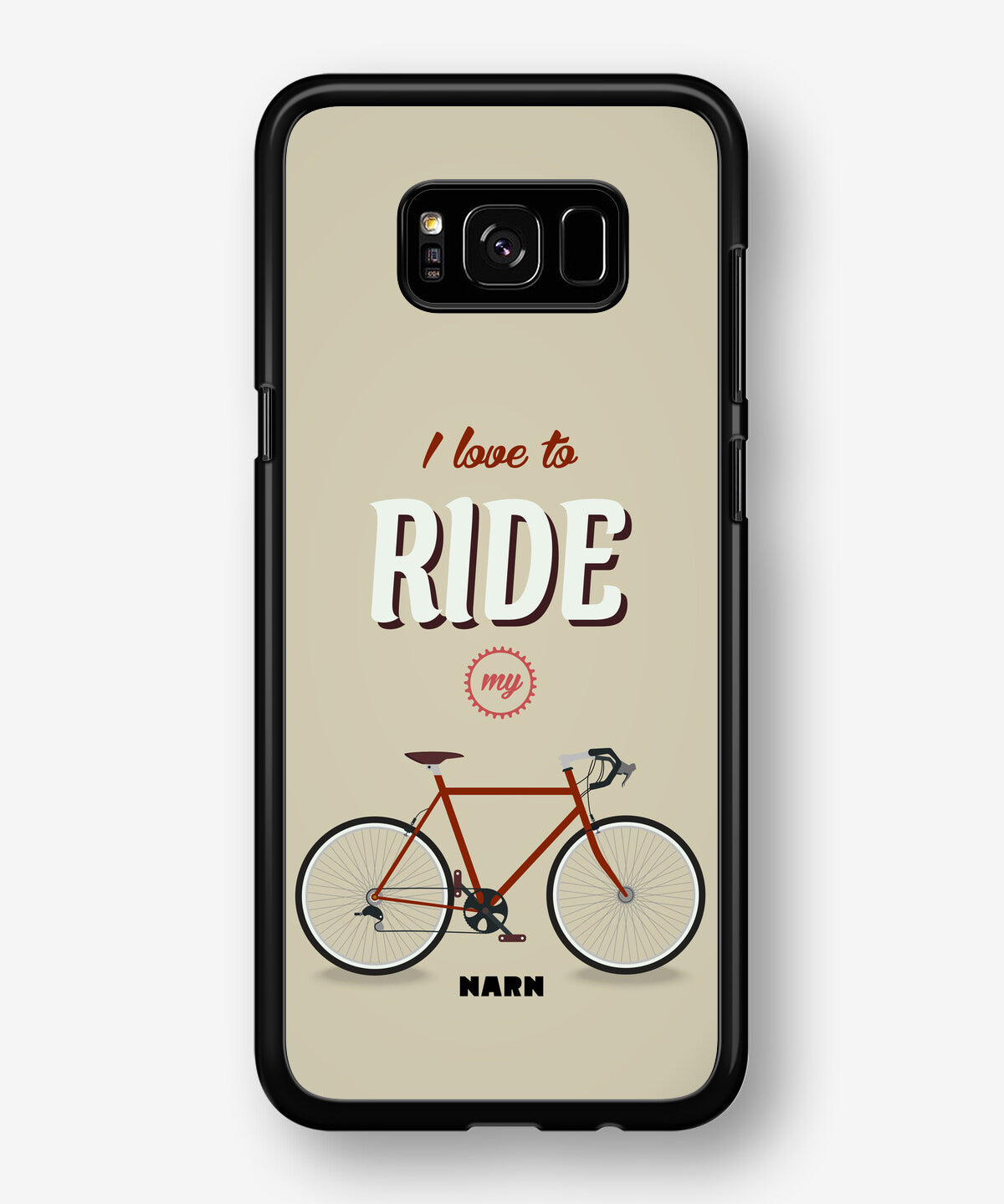 Samsung Galaxy S8 Plus Hard Case – Ride My Bicycle - View 1