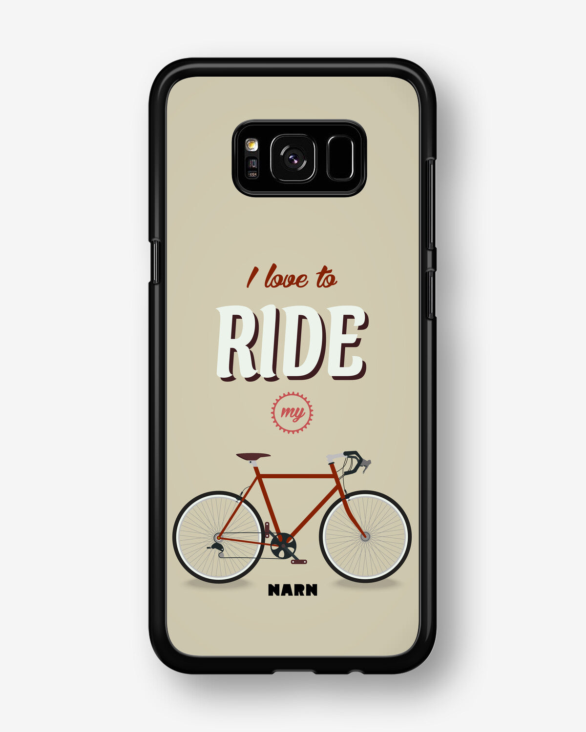 Samsung Galaxy S8 Plus Hard Case – Ride My Bicycle - View 1