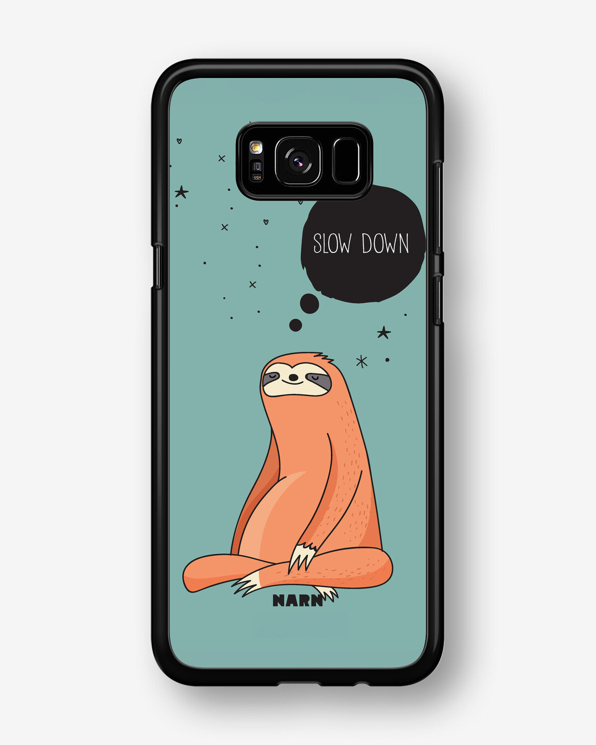 Samsung Galaxy S8 Plus Hard Case – Slow Down Sloth - View 1
