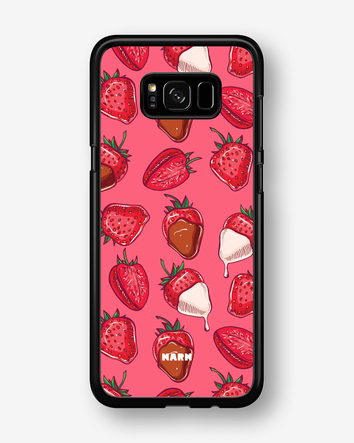 Samsung Galaxy S8 Plus Hard Case – Strawberry Chocolate - View 1