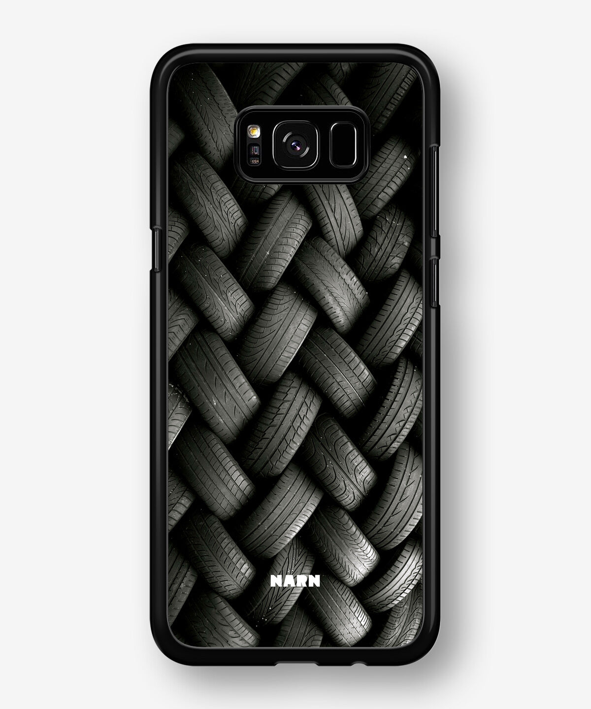 Samsung Galaxy S8 Plus Hard Case – Tires Wall - View 1