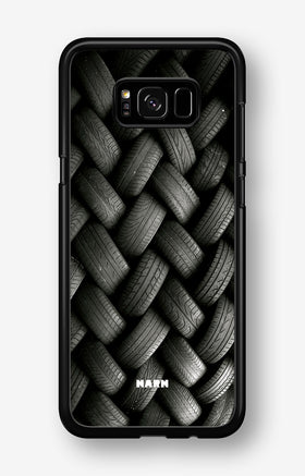 Samsung Galaxy S8 Plus Hard Case – Tires Wall - View 1