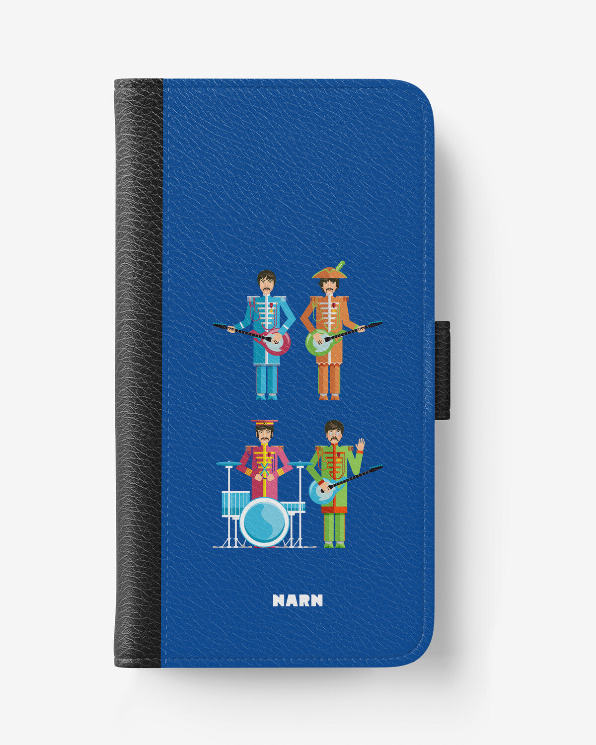 Samsung Galaxy S8 Plus Wallet Case - Beatles Blue - View 1