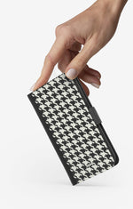 Samsung Galaxy S8 Plus Wallet Case - Houndstooth - View 2