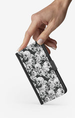 Samsung Galaxy S8 Plus Wallet Case - Skull Garden - View 2