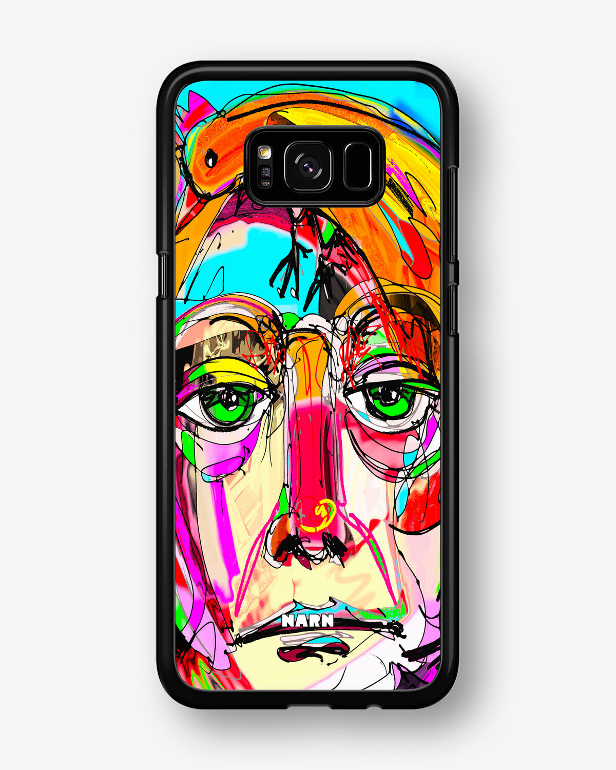 Samsung Galaxy S8 Hard Case – Abstract Portrait - View 1