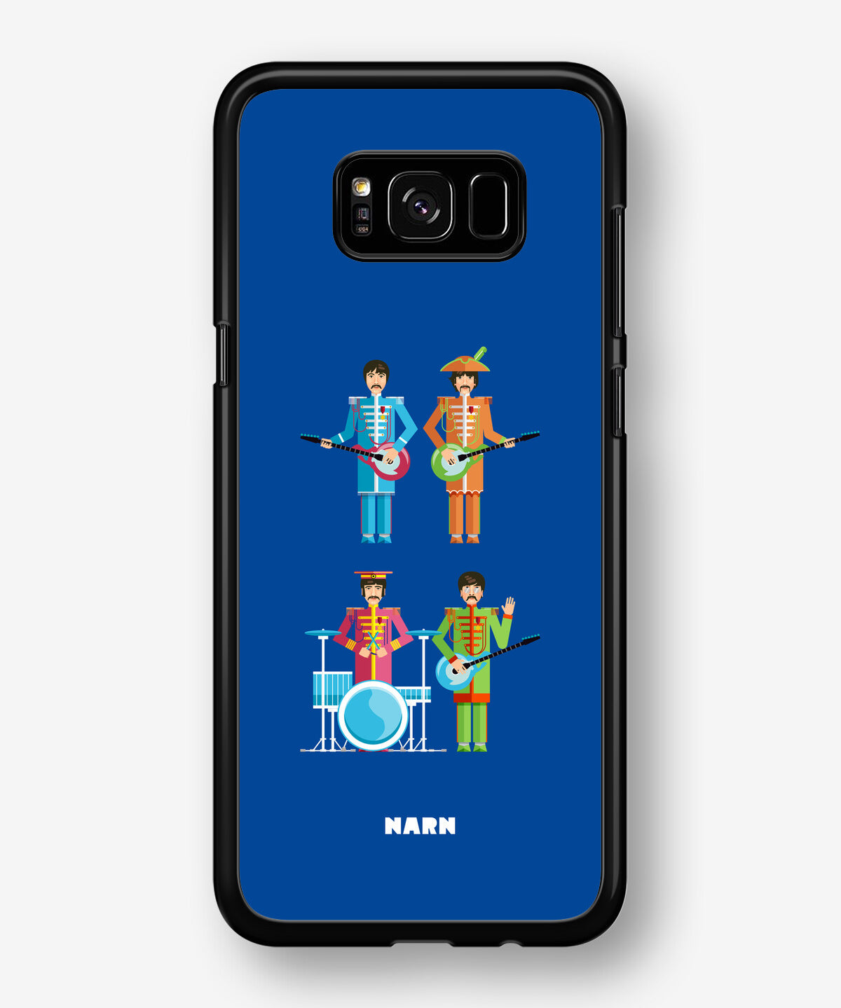 Samsung Galaxy S8 Hard Case – Beatles Blue - View 1