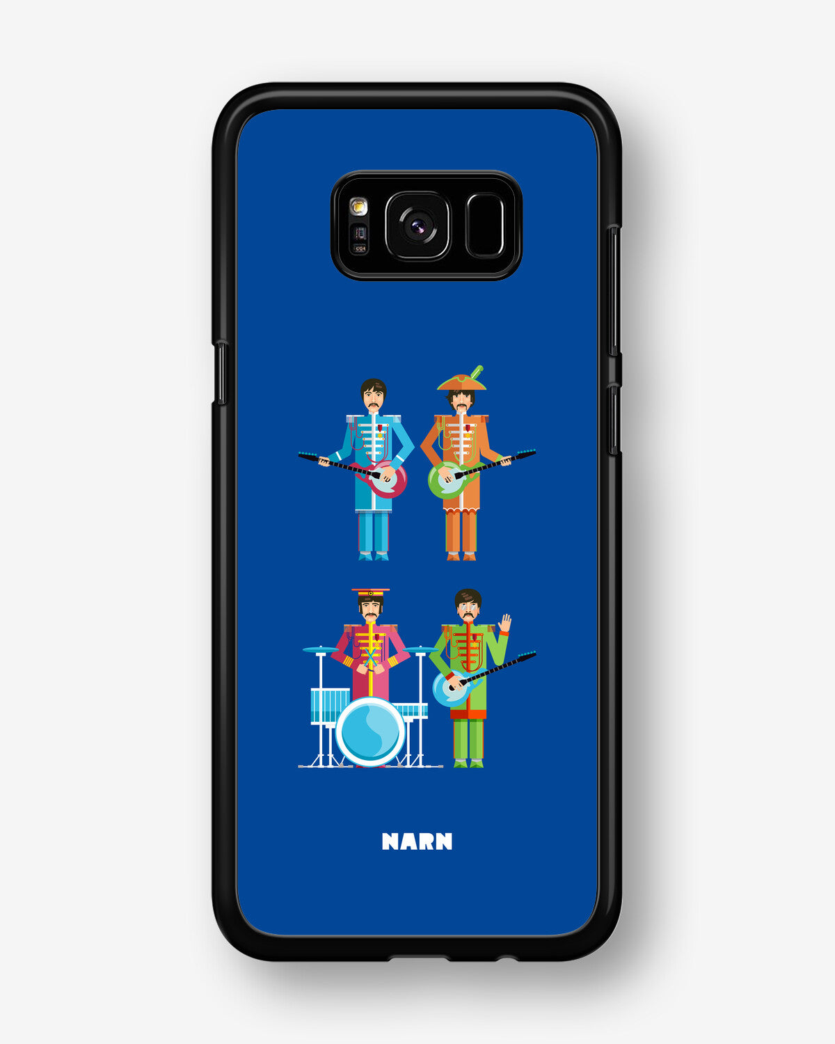 Samsung Galaxy S8 Hard Case – Beatles Blue - View 1