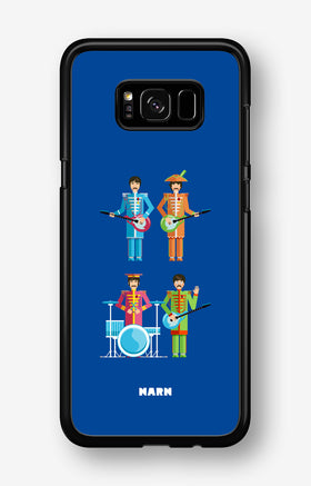 Samsung Galaxy S8 Hard Case – Beatles Blue - View 1