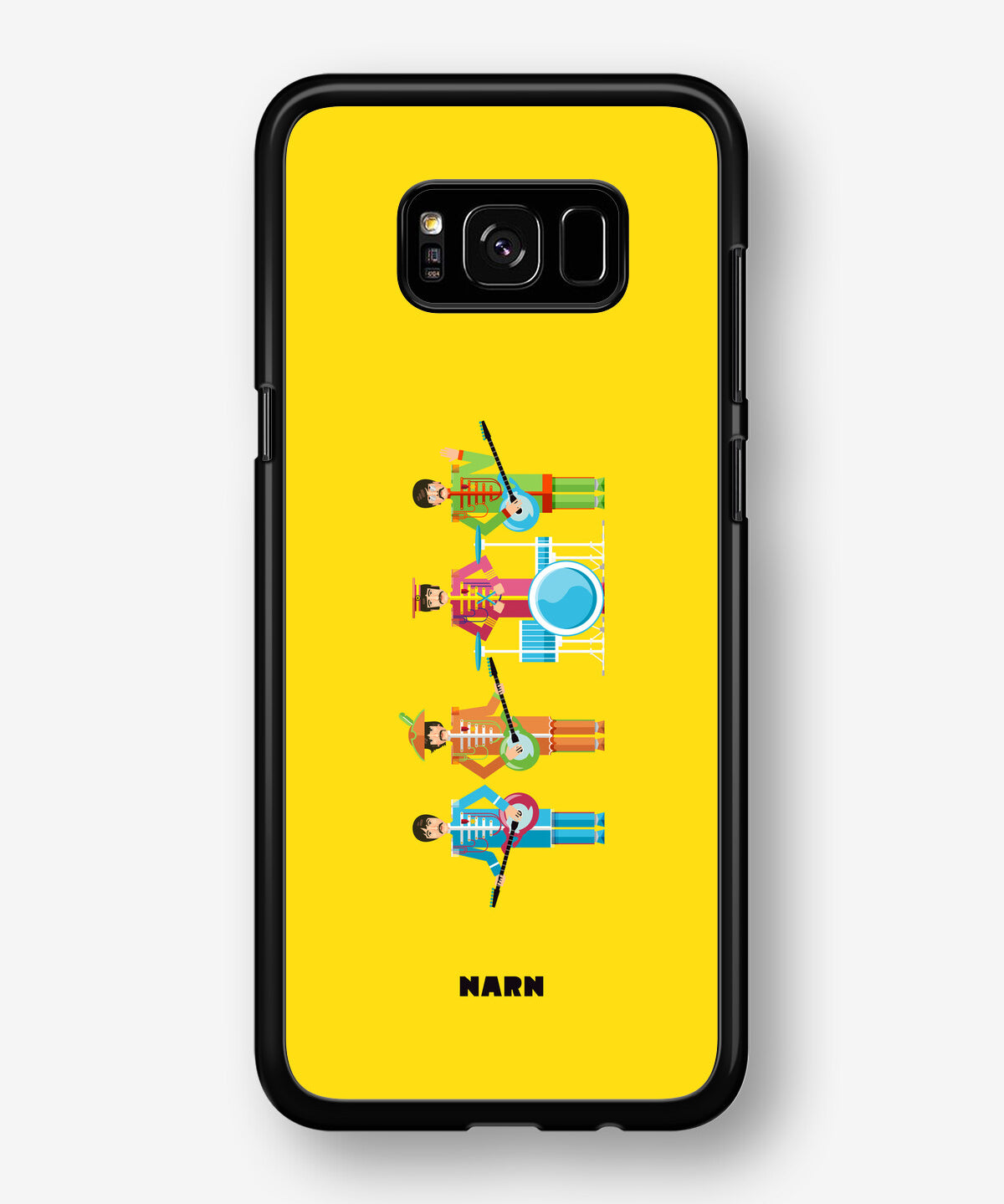 Samsung Galaxy S8 Hard Case – Beatles Yellow - View 1