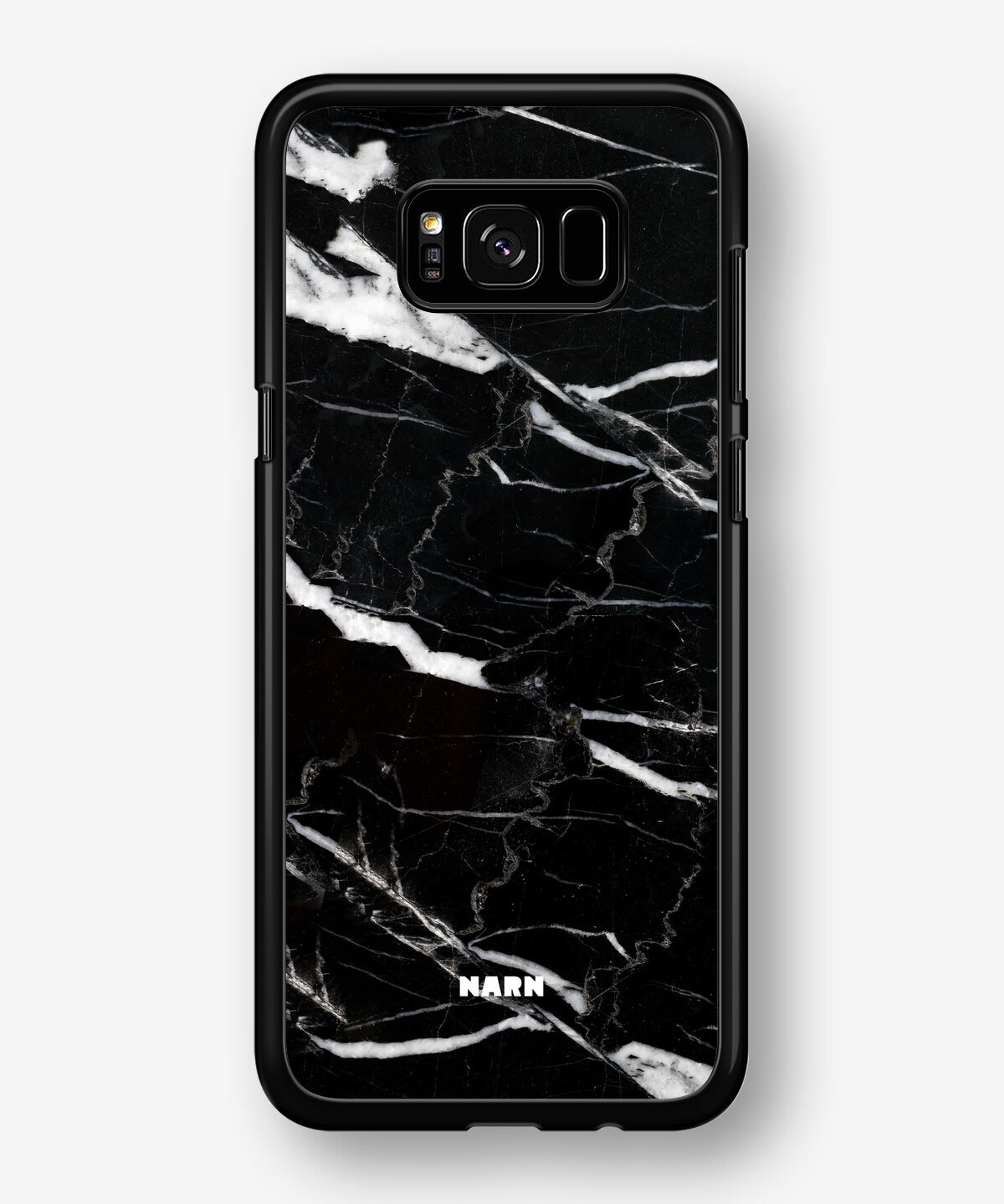 Samsung Galaxy S8 Hard Case – Black Marble - View 1
