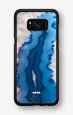 Samsung Galaxy S8 Hard Case – Blue Agate - View 1