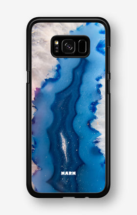 Samsung Galaxy S8 Hard Case – Blue Agate - View 1