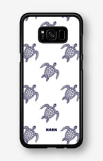 Samsung Galaxy S8 Hard Case – Blue Turtles - View 1