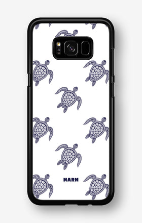 Samsung Galaxy S8 Hard Case – Blue Turtles - View 1
