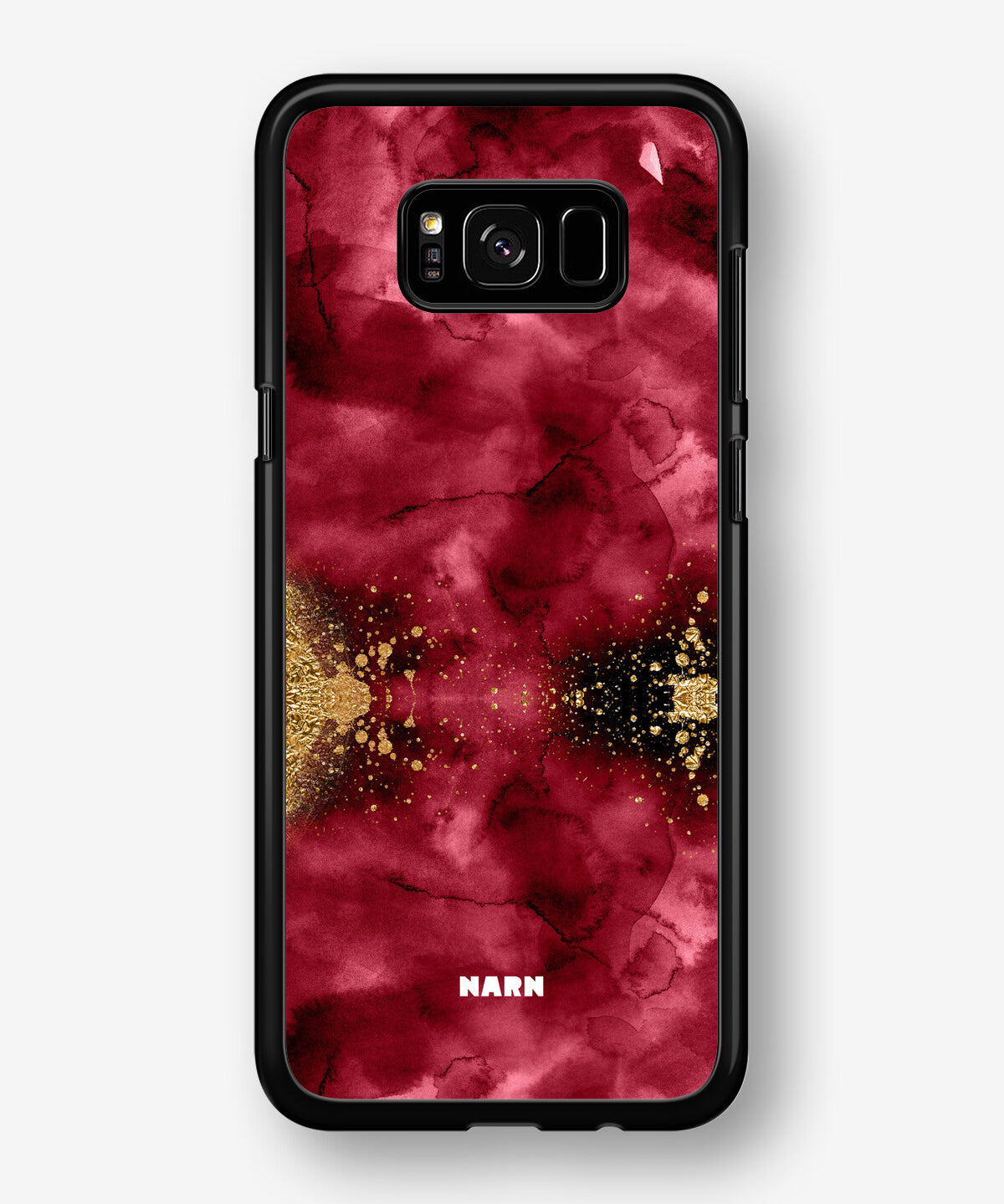 Samsung Galaxy S8 Hard Case – Burgendy Shimmer - View 1