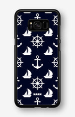 Samsung Galaxy S8 Hard Case – Deep Blue Voyage - View 1