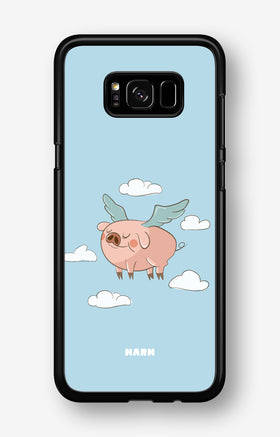 Samsung Galaxy S8 Hard Case – Dreamy Pig - View 1