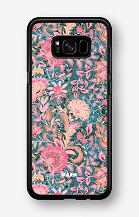 Samsung Galaxy S8 Hard Case – Fantasy Flowers - View 1