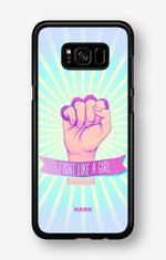 Samsung Galaxy S8 Hard Case – Fight Like A Girl - View 1