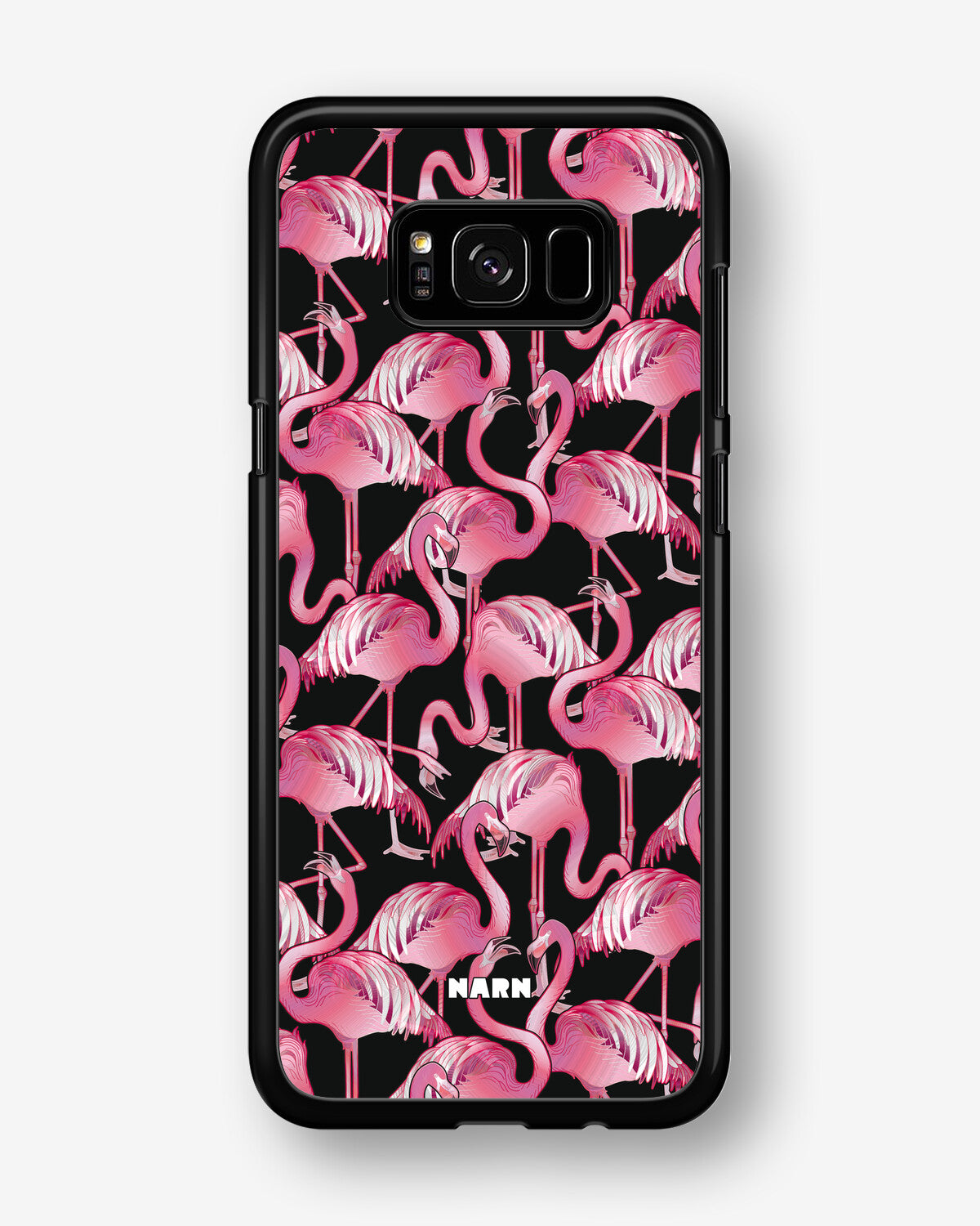 Samsung Galaxy S8 Hard Case – Flamingos - View 1