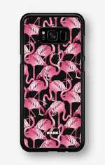 Samsung Galaxy S8 Hard Case – Flamingos - View 1