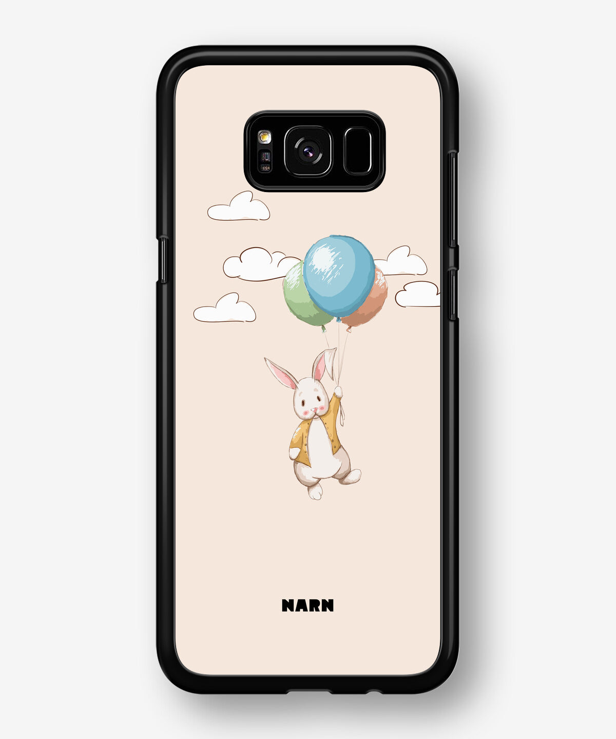 Samsung Galaxy S8 Hard Case – Flying Rabbit - View 1