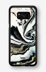 Samsung Galaxy S8 Hard Case – Golden Swirl - View 1