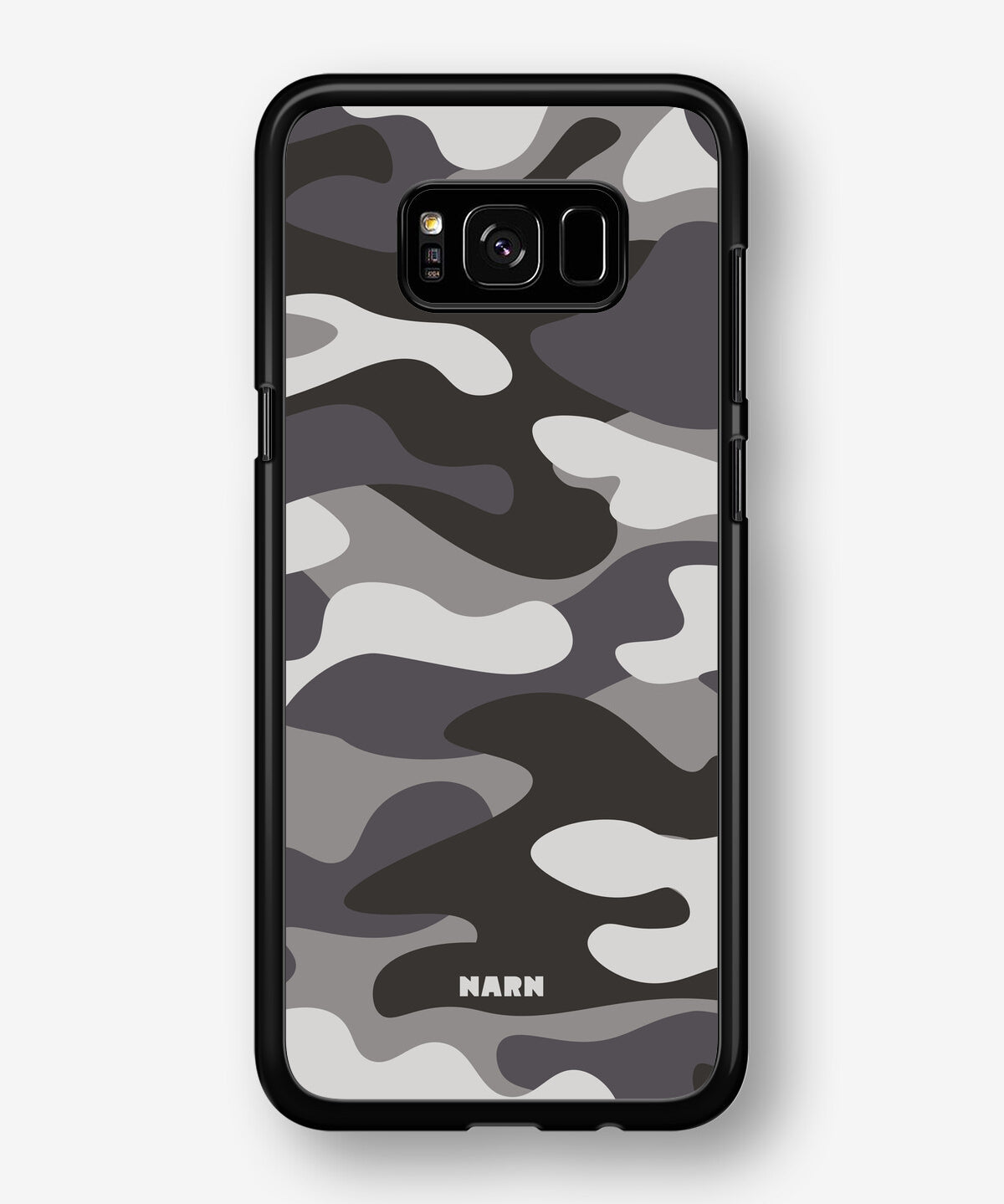 Samsung Galaxy S8 Hard Case – Grey Camo - View 1