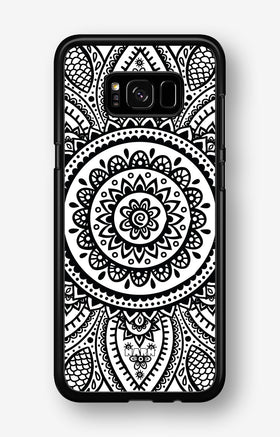 Samsung Galaxy S8 Hard Case – Henna Mandala - View 1