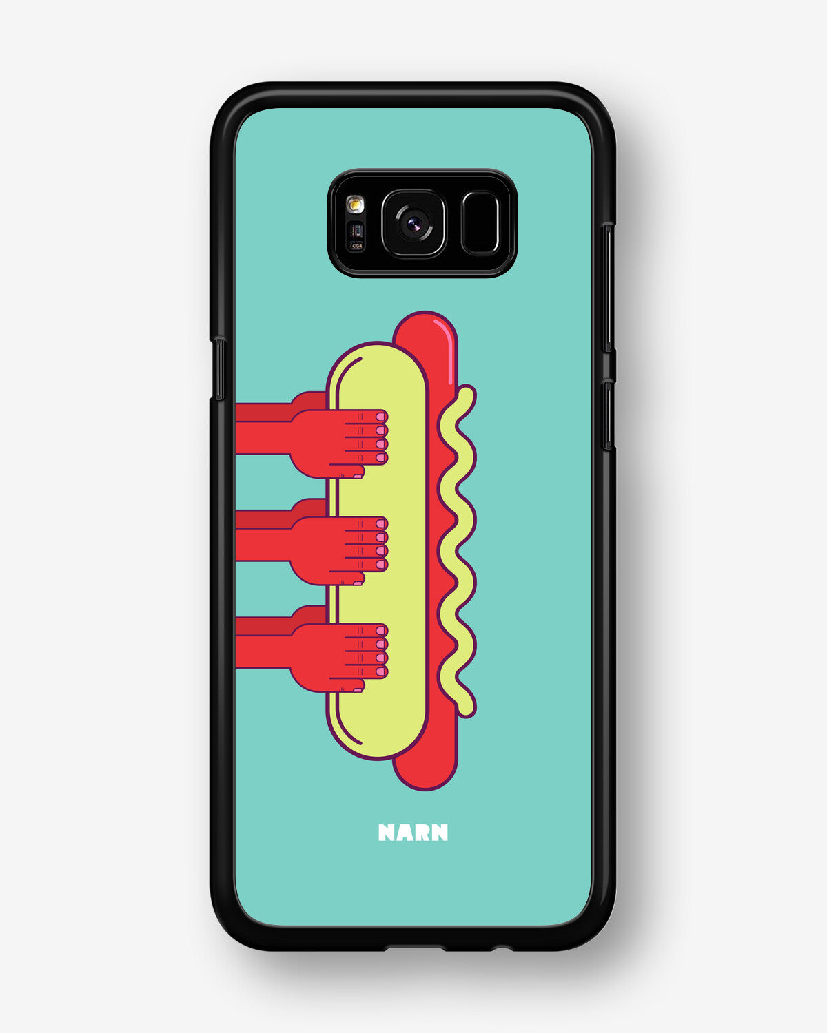 Samsung Galaxy S8 Hard Case – Hot Dog - View 1