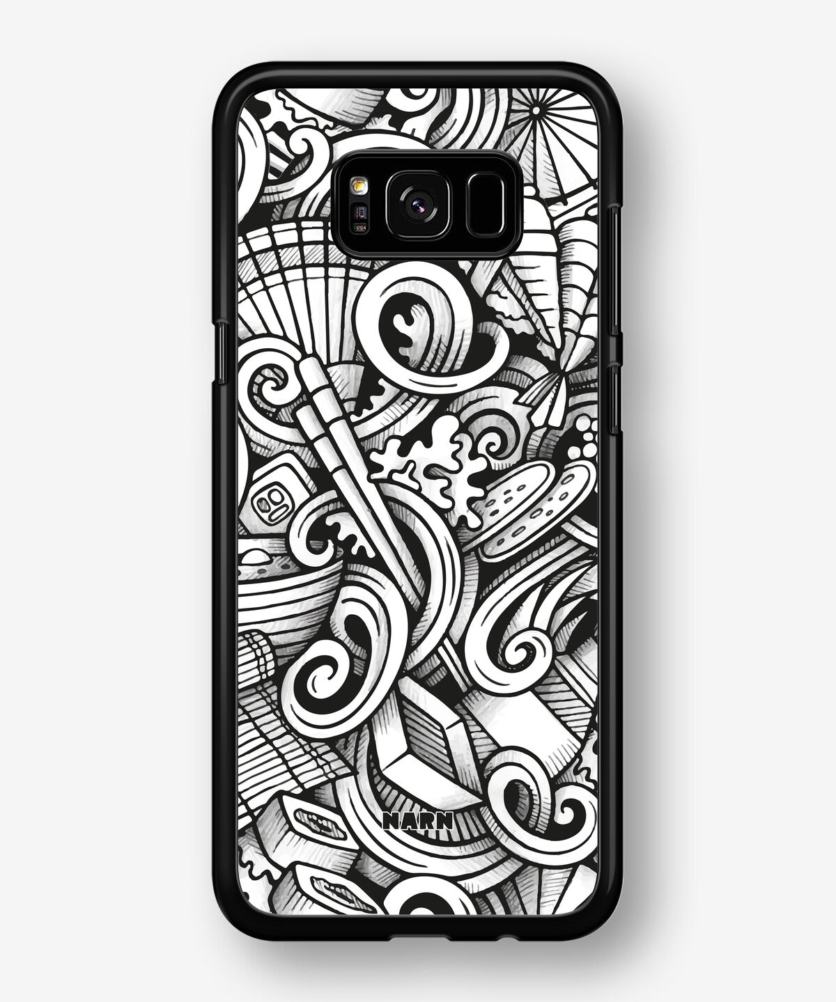Samsung Galaxy S8 Hard Case – Japanese Pattern - View 1