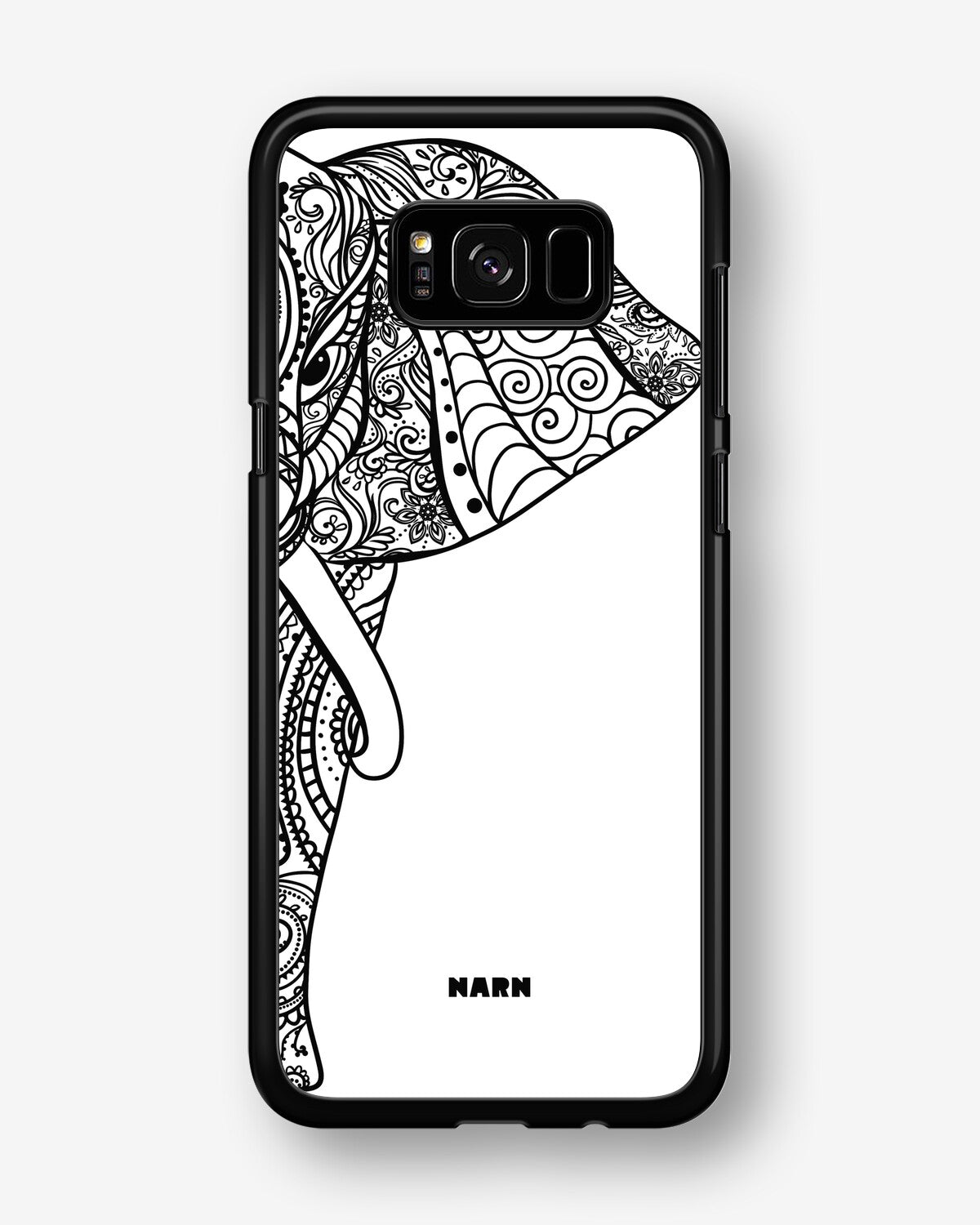 Samsung Galaxy S8 Hard Case – Mandala Elephant - View 1