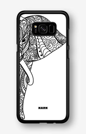 Samsung Galaxy S8 Hard Case – Mandala Elephant - View 1