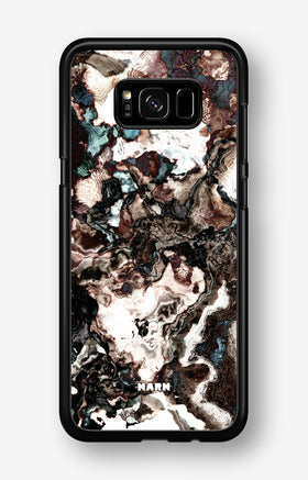 Samsung Galaxy S8 Hard Case – Marble Brown - View 1