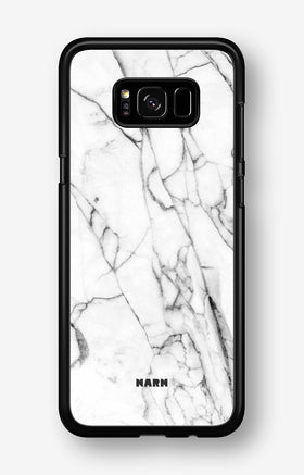 Samsung Galaxy S8 Hard Case – Milky Marble - View 1